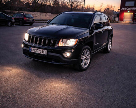 Черный Джип Компас, объемом двигателя 2.36 л и пробегом 285 тыс. км за 8300 $, фото 1 на Automoto.ua