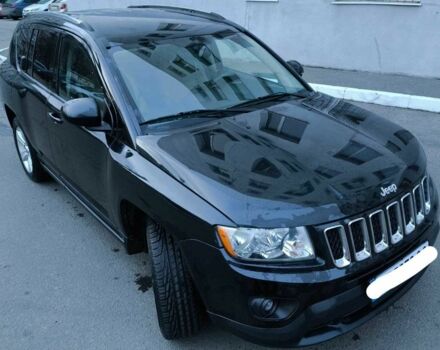 Чорний Джип Compass, об'ємом двигуна 2.4 л та пробігом 196 тис. км за 9300 $, фото 1 на Automoto.ua