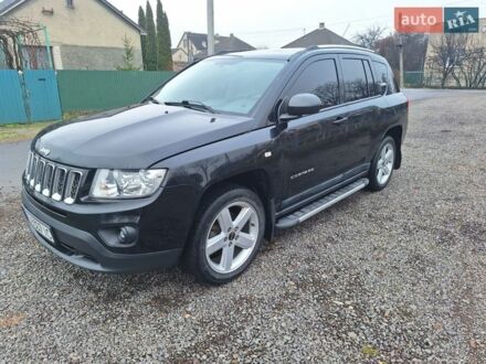 Чорний Джип Compass, об'ємом двигуна 2.2 л та пробігом 212 тис. км за 9500 $, фото 1 на Automoto.ua