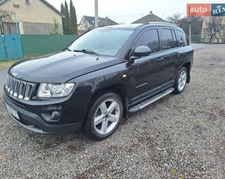 Чорний Джип Compass, об'ємом двигуна 2.2 л та пробігом 212 тис. км за 9500 $, фото 1 на Automoto.ua