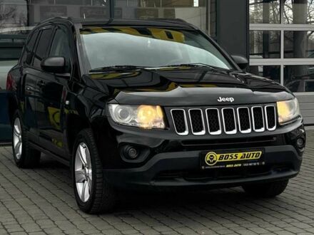 Чорний Джип Compass, об'ємом двигуна 2.2 л та пробігом 185 тис. км за 10900 $, фото 1 на Automoto.ua
