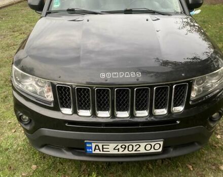 Чорний Джип Compass, об'ємом двигуна 2.2 л та пробігом 214 тис. км за 9500 $, фото 1 на Automoto.ua