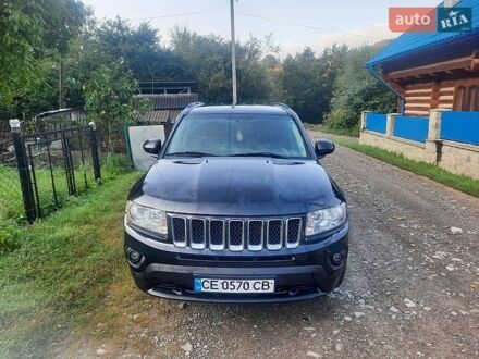 Черный Джип Компас, объемом двигателя 2 л и пробегом 250 тыс. км за 7000 $, фото 1 на Automoto.ua