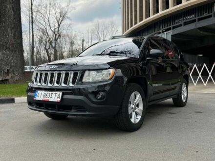 Черный Джип Компас, объемом двигателя 2.4 л и пробегом 205 тыс. км за 8900 $, фото 1 на Automoto.ua