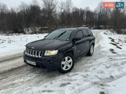 Черный Джип Компас, объемом двигателя 2.36 л и пробегом 224 тыс. км за 5800 $, фото 1 на Automoto.ua