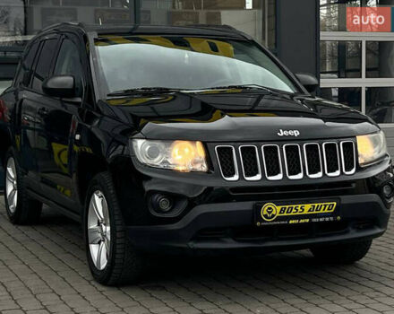 Чорний Джип Compass, об'ємом двигуна 2.14 л та пробігом 185 тис. км за 10900 $, фото 1 на Automoto.ua