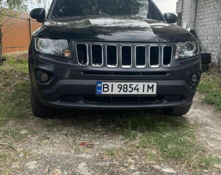 Чорний Джип Compass, об'ємом двигуна 2.4 л та пробігом 206 тис. км за 6700 $, фото 1 на Automoto.ua
