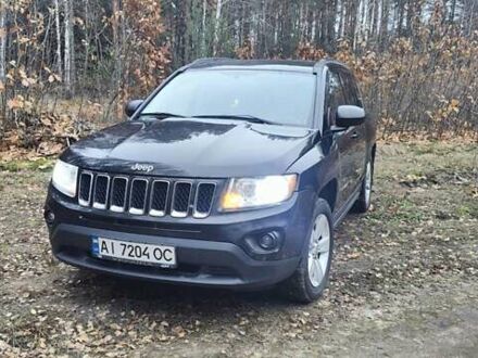 Черный Джип Компас, объемом двигателя 2.36 л и пробегом 198 тыс. км за 8700 $, фото 1 на Automoto.ua