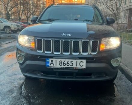 Черный Джип Компас, объемом двигателя 2.36 л и пробегом 170 тыс. км за 8200 $, фото 1 на Automoto.ua