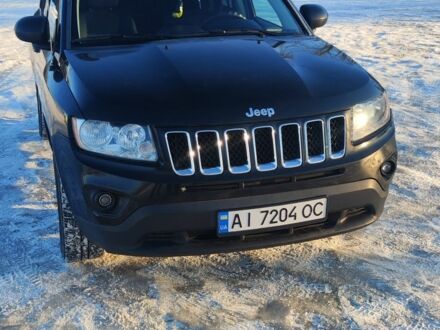 Чорний Джип Compass, об'ємом двигуна 2.4 л та пробігом 200 тис. км за 8000 $, фото 1 на Automoto.ua
