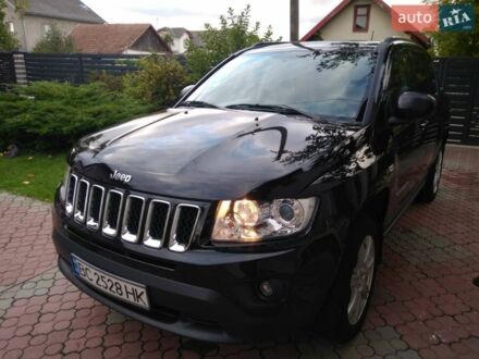 Чорний Джип Compass, об'ємом двигуна 2.1 л та пробігом 90 тис. км за 13500 $, фото 1 на Automoto.ua