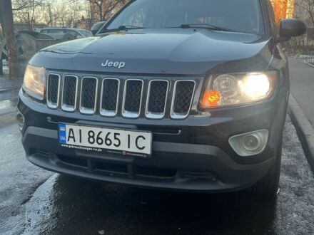 Чорний Джип Compass, об'ємом двигуна 2.4 л та пробігом 115 тис. км за 8200 $, фото 1 на Automoto.ua
