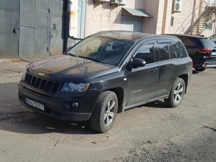 Черный Джип Компас, объемом двигателя 2.4 л и пробегом 250 тыс. км за 7300 $, фото 1 на Automoto.ua
