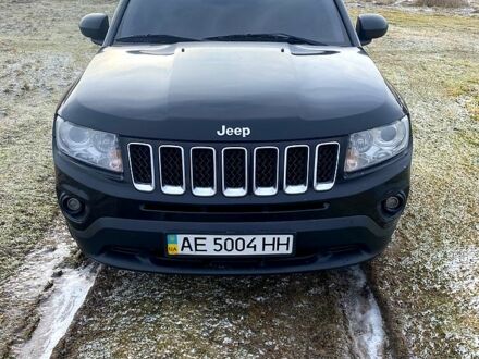 Черный Джип Компас, объемом двигателя 2.4 л и пробегом 13300 тыс. км за 8500 $, фото 1 на Automoto.ua
