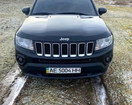 Черный Джип Компас, объемом двигателя 2.4 л и пробегом 13300 тыс. км за 8500 $, фото 1 на Automoto.ua