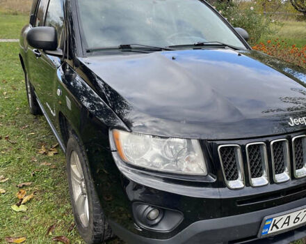 Чорний Джип Compass, об'ємом двигуна 2.4 л та пробігом 346 тис. км за 7500 $, фото 1 на Automoto.ua
