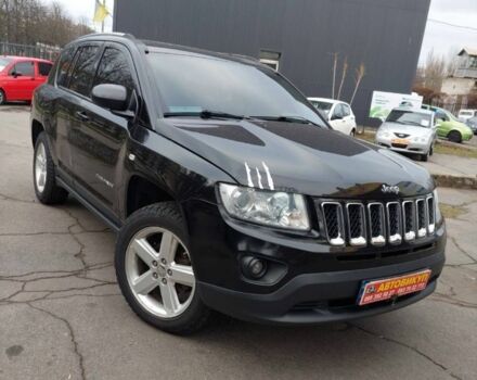 Чорний Джип Compass, об'ємом двигуна 2.2 л та пробігом 270 тис. км за 9700 $, фото 1 на Automoto.ua