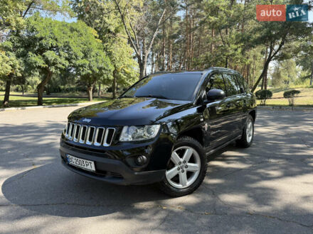 Джип Compass 2012 у Кременчуге на Automoto.ua Чорний Джип Compass, об'ємом двигуна 2.14 л та пробігом 270 тис. км за 10500 $, фото 1 на Automoto.ua