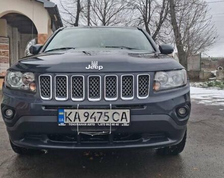 Черный Джип Компас, объемом двигателя 2 л и пробегом 177 тыс. км за 8700 $, фото 1 на Automoto.ua