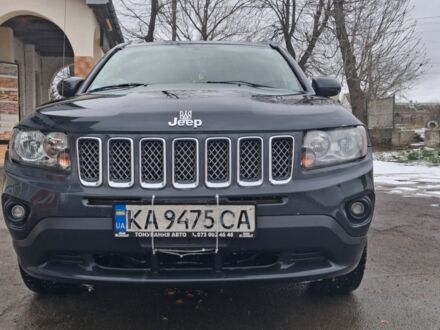 Черный Джип Компас, объемом двигателя 2 л и пробегом 177 тыс. км за 7000 $, фото 1 на Automoto.ua