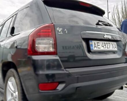 Черный Джип Компас, объемом двигателя 2 л и пробегом 240 тыс. км за 11100 $, фото 1 на Automoto.ua