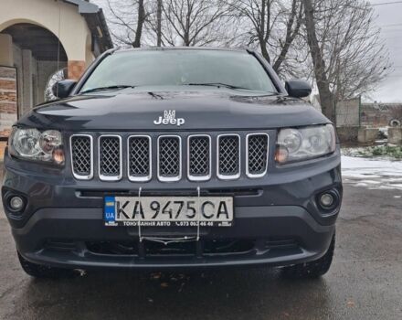 Черный Джип Компас, объемом двигателя 2 л и пробегом 177 тыс. км за 9000 $, фото 1 на Automoto.ua
