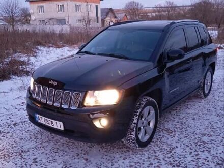 Черный Джип Компас, объемом двигателя 2 л и пробегом 234 тыс. км за 9500 $, фото 1 на Automoto.ua