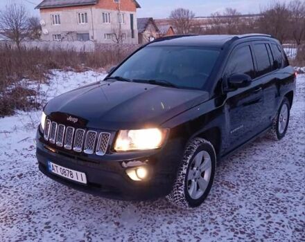 Черный Джип Компас, объемом двигателя 2 л и пробегом 234 тыс. км за 9500 $, фото 1 на Automoto.ua