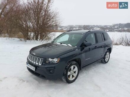 Черный Джип Компас, объемом двигателя 2.36 л и пробегом 143 тыс. км за 10300 $, фото 1 на Automoto.ua