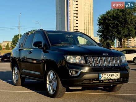 Чорний Джип Compass, об'ємом двигуна 2.2 л та пробігом 218 тис. км за 9100 $, фото 1 на Automoto.ua