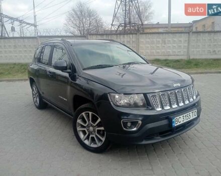 Черный Джип Компас, объемом двигателя 2.36 л и пробегом 154 тыс. км за 12900 $, фото 1 на Automoto.ua