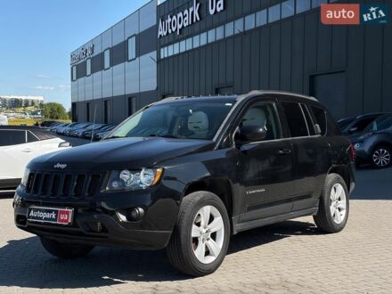 Чорний Джип Compass, об'ємом двигуна 2.4 л та пробігом 165 тис. км за 10490 $, фото 1 на Automoto.ua