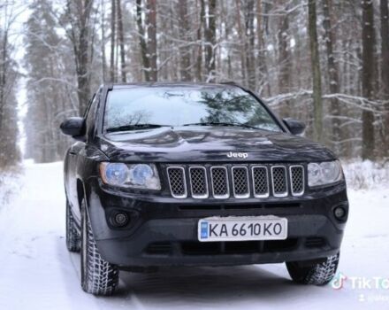 Черный Джип Компас, объемом двигателя 2.4 л и пробегом 159 тыс. км за 9200 $, фото 1 на Automoto.ua