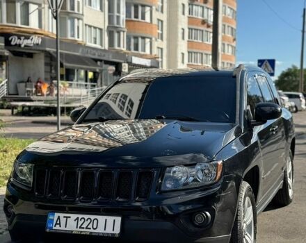 Черный Джип Компас, объемом двигателя 2.36 л и пробегом 155 тыс. км за 9200 $, фото 1 на Automoto.ua