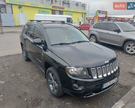 Черный Джип Компас, объемом двигателя 2.36 л и пробегом 176 тыс. км за 9500 $, фото 1 на Automoto.ua