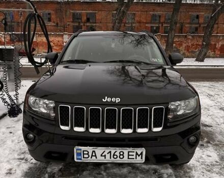 Черный Джип Компас, объемом двигателя 2.36 л и пробегом 180 тыс. км за 11000 $, фото 1 на Automoto.ua
