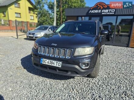 Чорний Джип Compass, об'ємом двигуна 2 л та пробігом 221 тис. км за 8700 $, фото 1 на Automoto.ua
