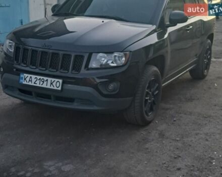 Черный Джип Компас, объемом двигателя 2.36 л и пробегом 158 тыс. км за 9500 $, фото 1 на Automoto.ua