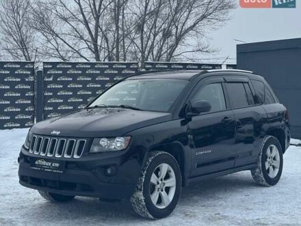 Черный Джип Компас, объемом двигателя 2.36 л и пробегом 148 тыс. км за 10500 $, фото 1 на Automoto.ua