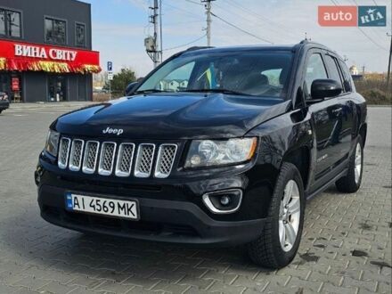 Чорний Джип Compass, об'ємом двигуна 2 л та пробігом 169 тис. км за 8900 $, фото 1 на Automoto.ua