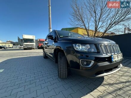 Черный Джип Компас, объемом двигателя 2.36 л и пробегом 145 тыс. км за 10299 $, фото 1 на Automoto.ua