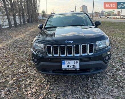 Черный Джип Компас, объемом двигателя 2 л и пробегом 198 тыс. км за 8000 $, фото 1 на Automoto.ua