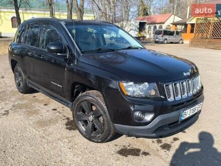 Черный Джип Компас, объемом двигателя 2.36 л и пробегом 168 тыс. км за 11000 $, фото 1 на Automoto.ua
