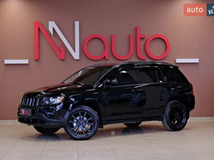 Черный Джип Компас, объемом двигателя 2.36 л и пробегом 121 тыс. км за 9900 $, фото 1 на Automoto.ua