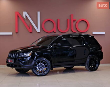 Черный Джип Компас, объемом двигателя 2.36 л и пробегом 121 тыс. км за 9900 $, фото 1 на Automoto.ua