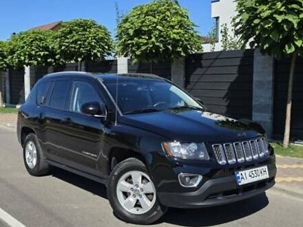 Чорний Джип Compass, об'ємом двигуна 2.4 л та пробігом 202 тис. км за 10400 $, фото 1 на Automoto.ua