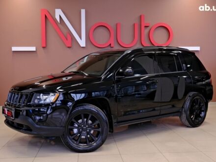Черный Джип Компас, объемом двигателя 2.4 л и пробегом 121 тыс. км за 9900 $, фото 1 на Automoto.ua