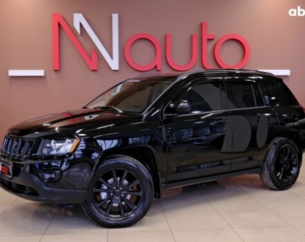 Черный Джип Компас, объемом двигателя 2.4 л и пробегом 121 тыс. км за 9900 $, фото 1 на Automoto.ua