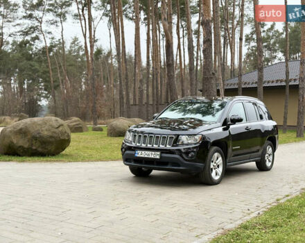 Черный Джип Компас, объемом двигателя 2.36 л и пробегом 211 тыс. км за 9350 $, фото 1 на Automoto.ua