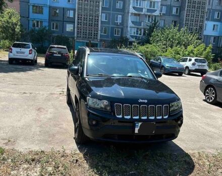 Черный Джип Компас, объемом двигателя 2.36 л и пробегом 185 тыс. км за 9800 $, фото 1 на Automoto.ua